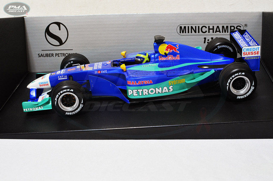 FELIPE MASSA 2002 SAUBER C21 1:18
